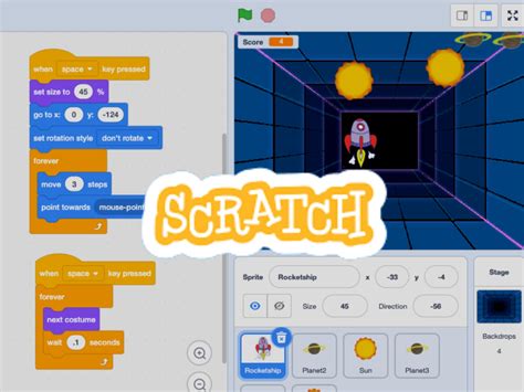 Scrachmitedu  It includes dozens of new sprites, a totally new sound editor, and many new programming blocks